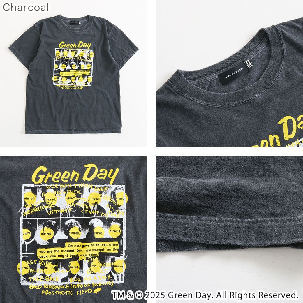 GOOD ROCK SPEED グッドロックスピード GREENDAY NIMROD T-SHIRT