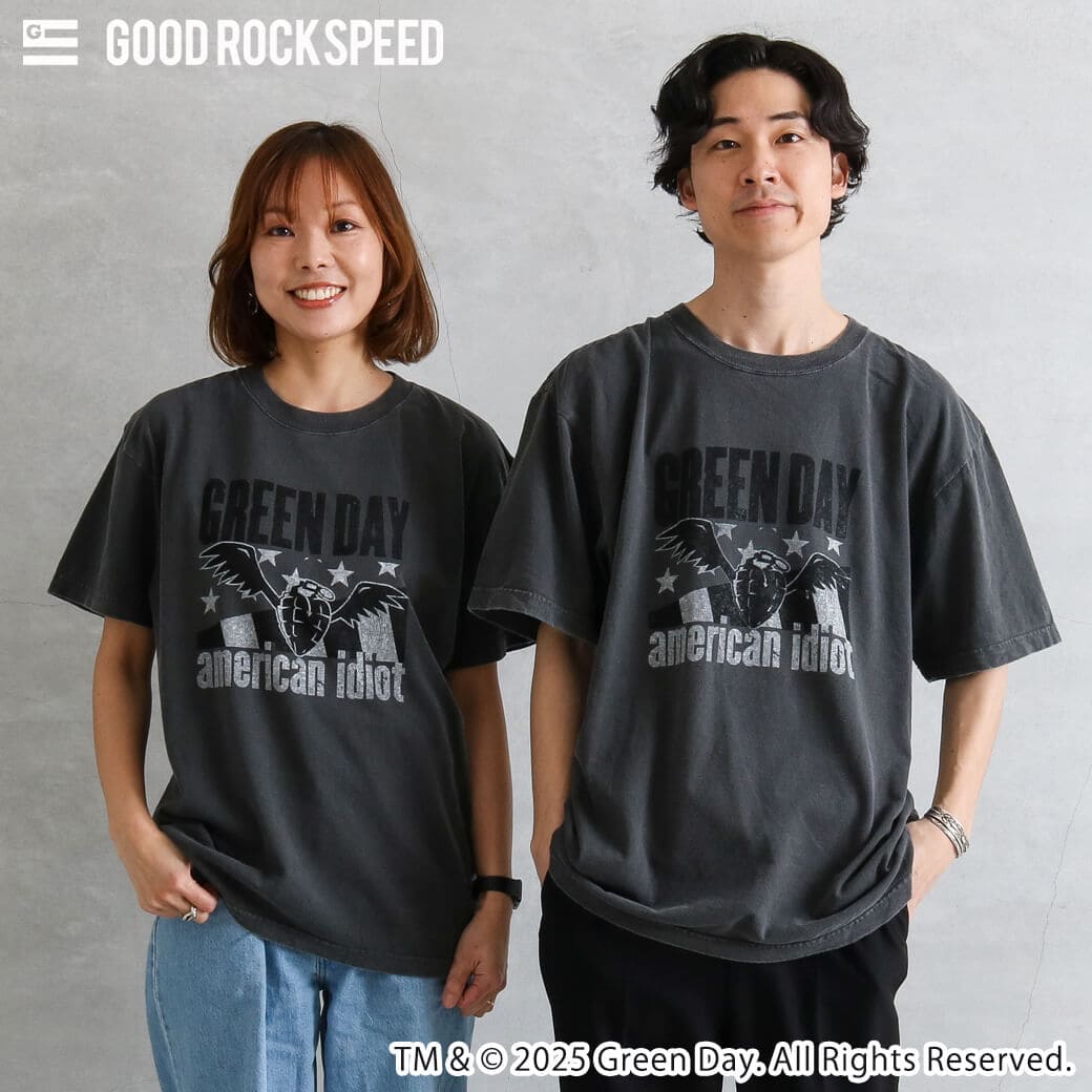 GOOD ROCK SPEED / GREEN DAY NIMROD T-SHIRT – NorMo Ayase