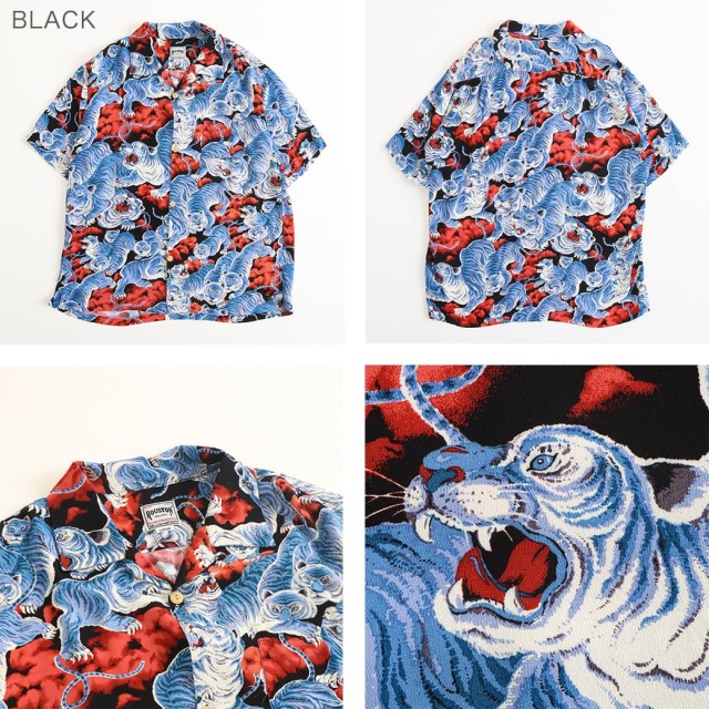 HOUSTON ヒューストン ALOHA SHIRT アロハシャツ メンズ