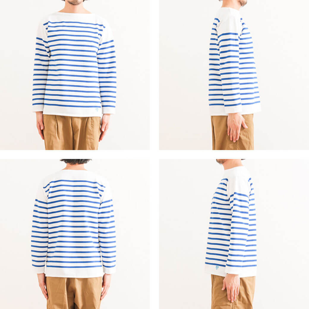 オーシバル ORCIVAL ラッセルフレンチセーラーTシャツ RACHEL FRENCH SAILOR SHIRT 6101 メンズ トップス 長袖  ボートネック ボーダー : 6101 : BORNFREE E-SHOP - 通販 - Yahoo!ショッピング