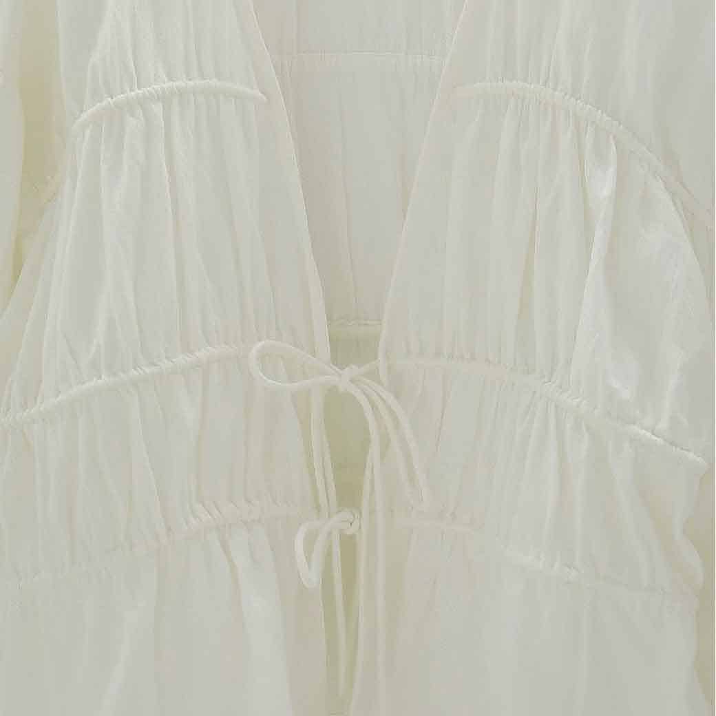 ànuke online store（アンヌーク） / Vneck Lace BlouseVneck