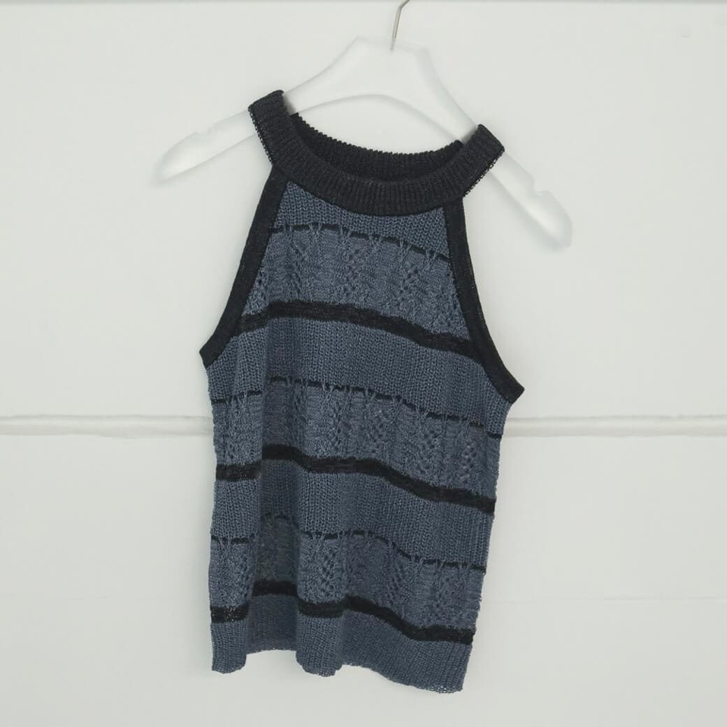 ゆっけ ànuke online store（アンヌーク） / Border Knit TanktopBorder