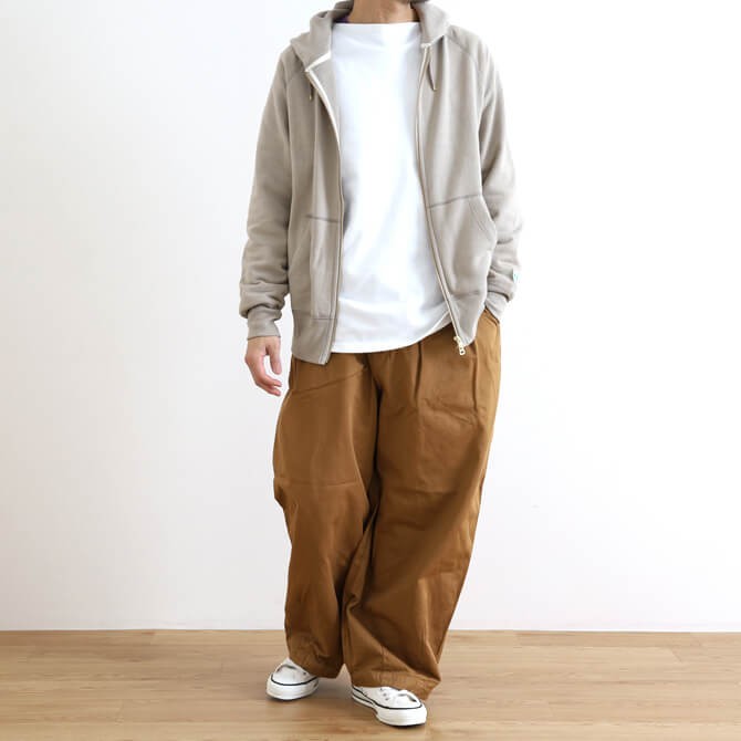 ハーベスティ HARVESTY コットン チノクロス サーカスパンツ COTTON CHINO CLOTH CIRCUS PANTS A11709  レディース メンズ ユニセックス ワイドパンツ : a11709 : BORNFREE E-SHOP - 通販 - Yahoo!ショッピング