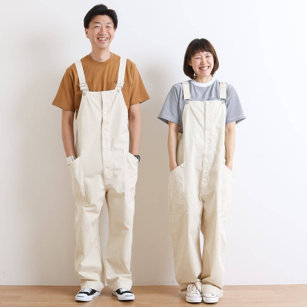 ハーベスティ HARVESTY チノ オーバーオール CHINO CLOTH OVERALLS