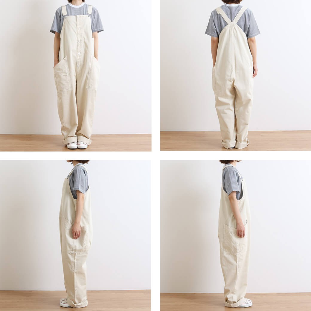 HARVESTY ハーベスティ チノ オーバーオール CHINO CLOTH