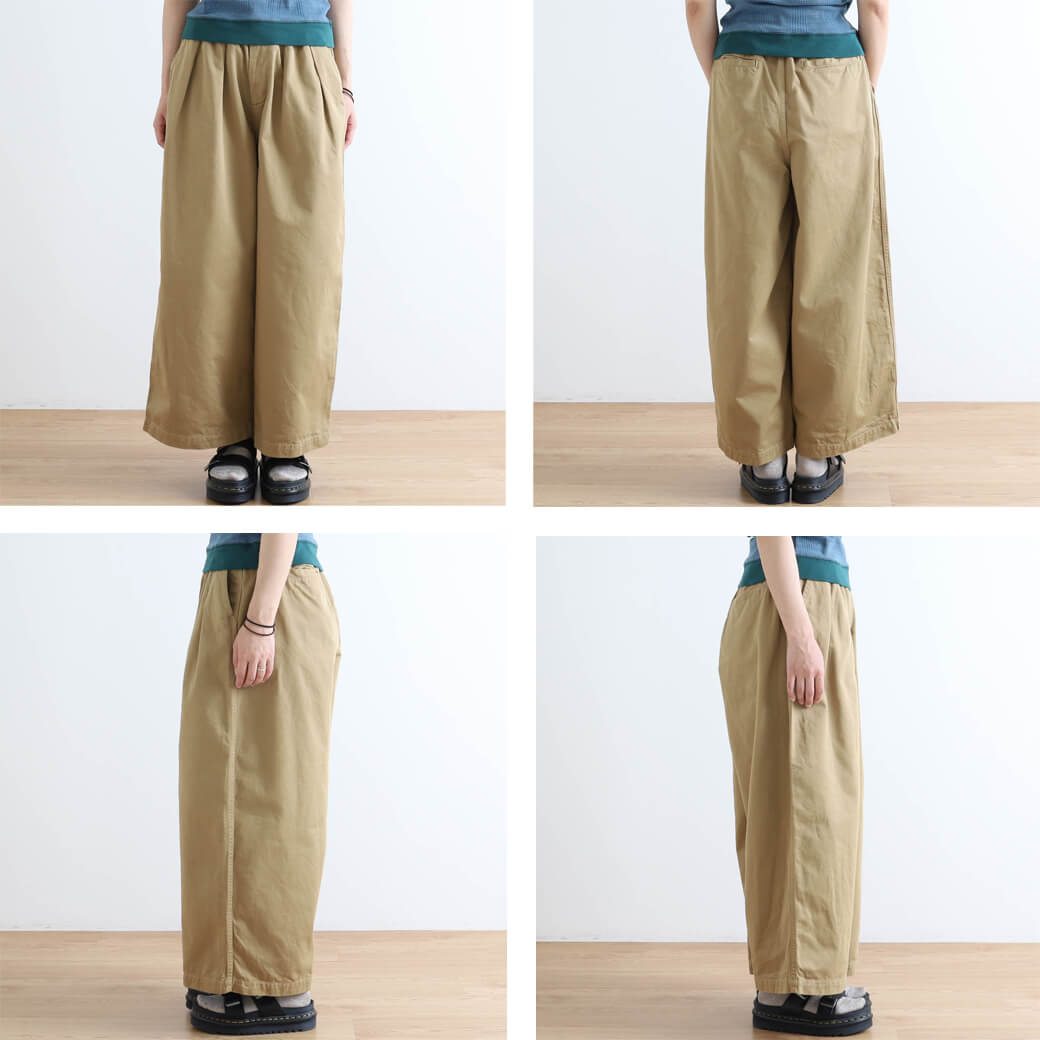 HARVESTY ハーベスティ サーカス バギー パンツ レディース HARVESTY ハーベスティ サーカス バギー パンツ レディース