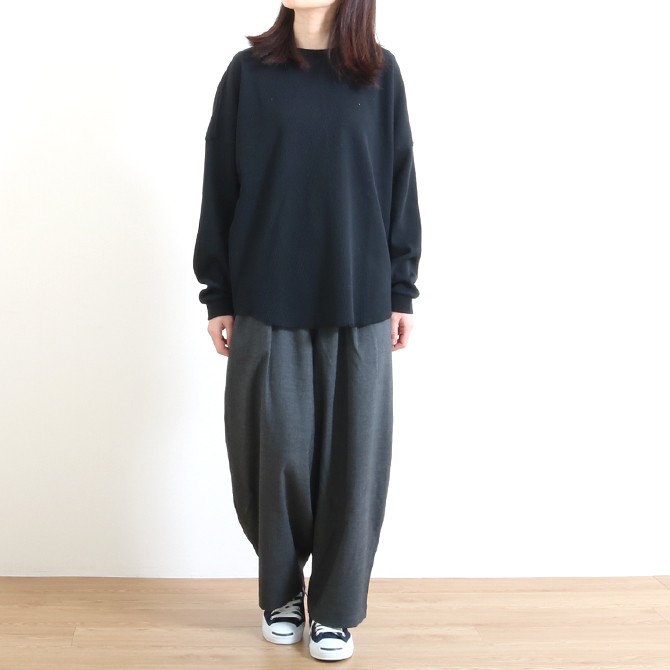 HARVESTY HARVESTY（ハーベスティ） T/R WIDE EGG LONG PANTS ワイド