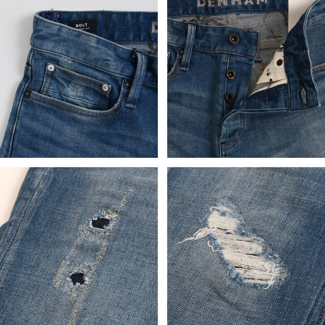 DENHAM（デンハム） BOLT SKINNY FIT WLBALTIC ボルト スキニー