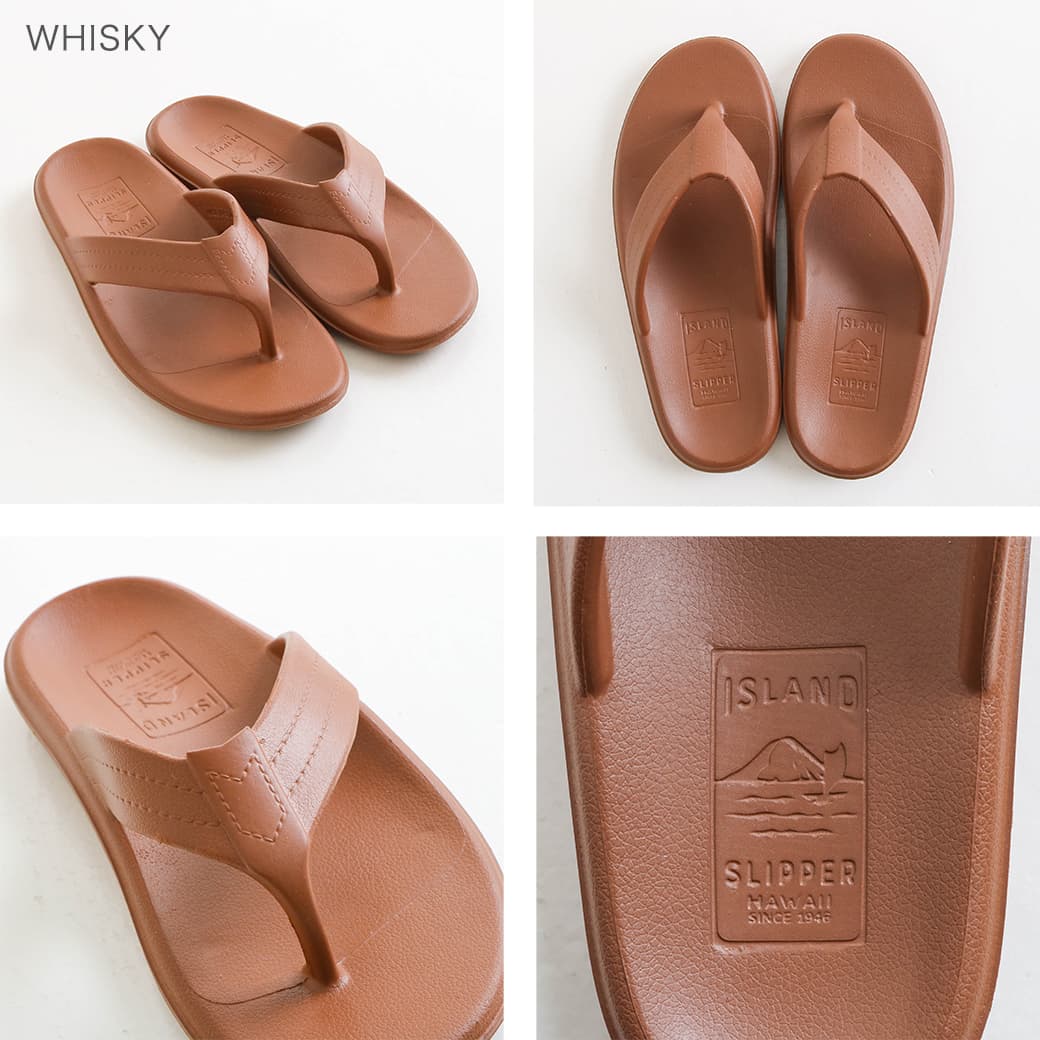 新品、未使用品　タグ付きアイランドスリッパ　サイズ6　茶色　送料込 ISLAND SLIPPER アイランドスリッパ : BORNFREE E-SHOP - 通販