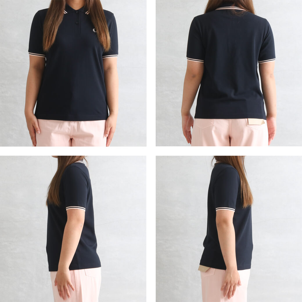 FRED PERRY（フレッドペリー）の「Twin Tipped Ribbed Polo