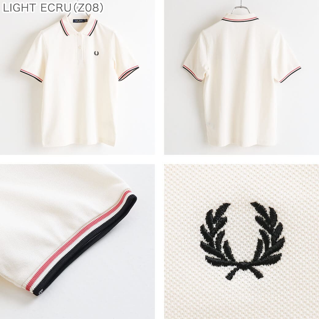 FRED PERRY フレッドペリー ポロシャツ Twin Tipped Shirt G3600