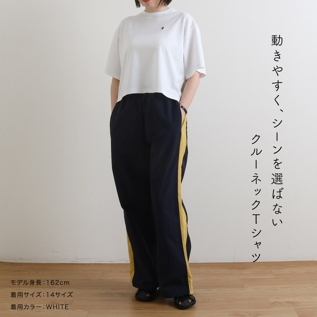tシャツ Gymphlex/ジムフレックス　クルーネックプルオーバー　CREW NECK PULLOVER　GY-C0489 CPJ レディース GYMPHLEX Gymphlex ジムフレックス INTERLOCK CREWNECK PULLOVER