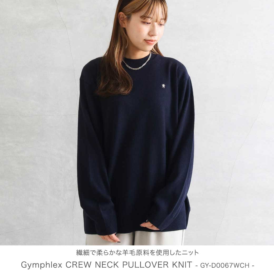 Gymphlex ジムフレックス クルーネックプルオーバー CREW NECK