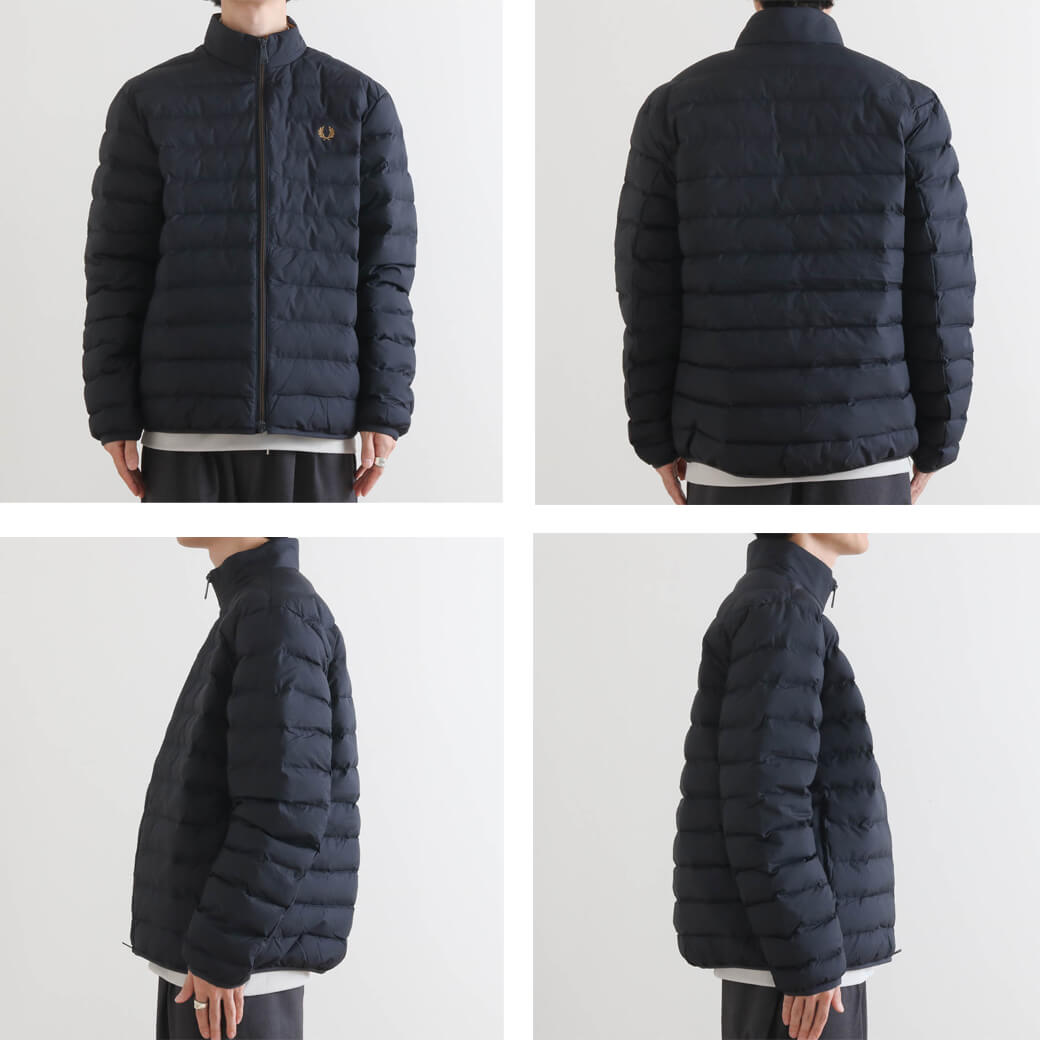 FRED PERRY フレッドペリー Insulated Jacket 中綿 ナイロン 