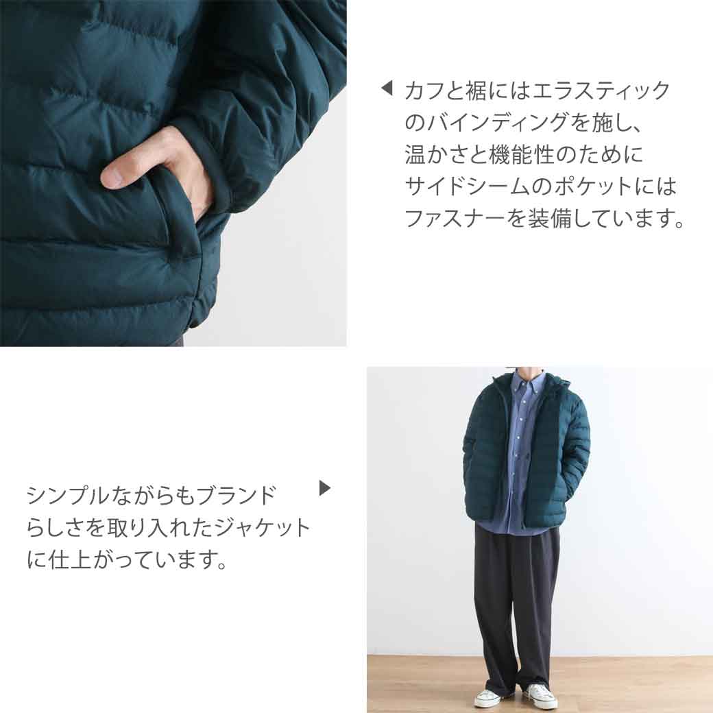 FRED PERRY フレッドペリー Hooded Insulated Jacket 中綿 ナイロン 