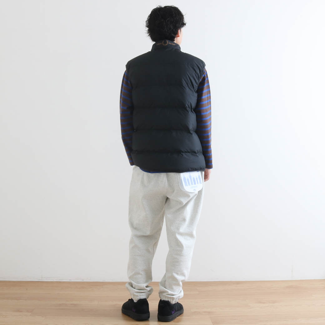 FRED PERRY フレッドペリー Insulated Gilet 中綿 ナイロン ベスト 