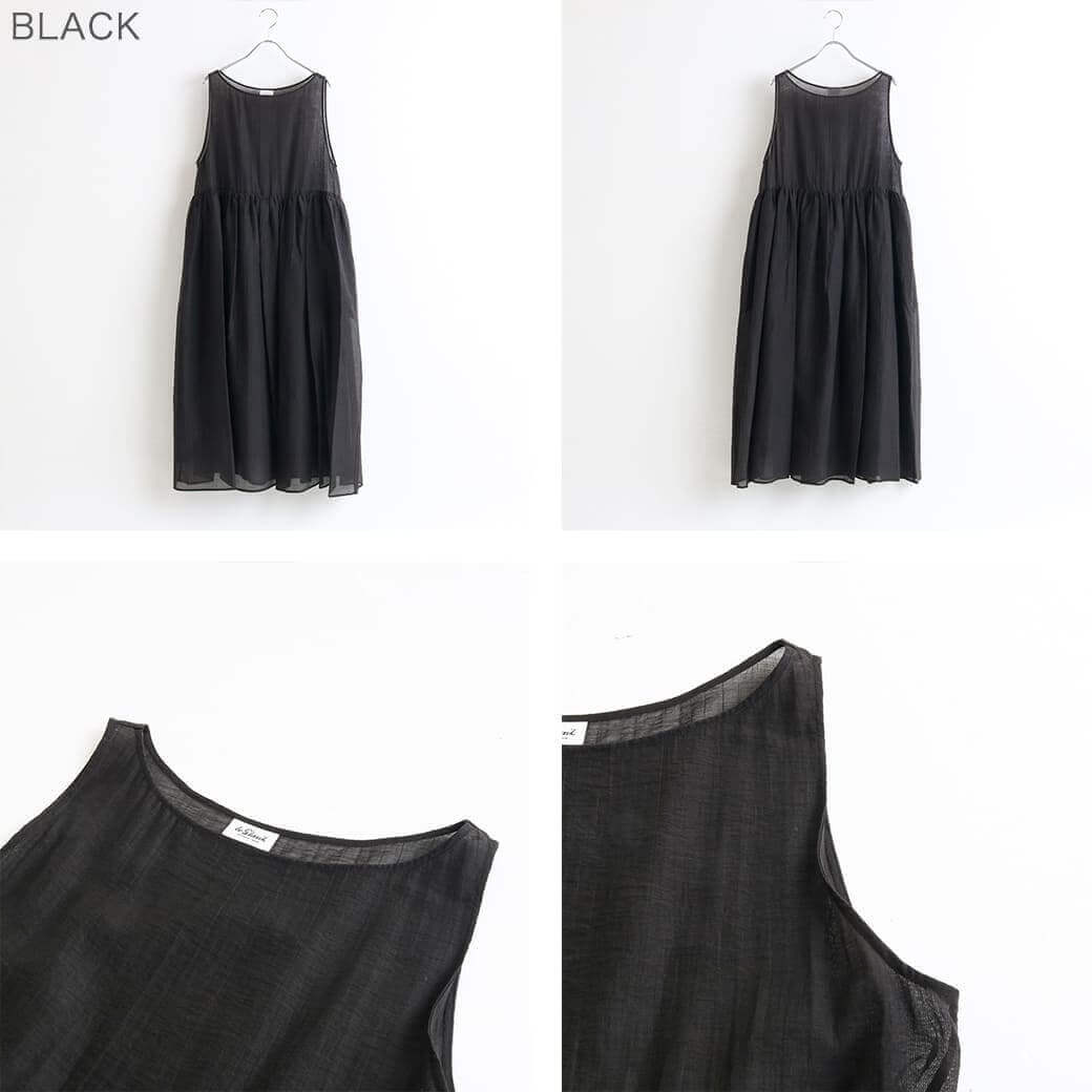 Bshop｜LE GLAZIK | ノースリーブギャザーシャツ WOMEN