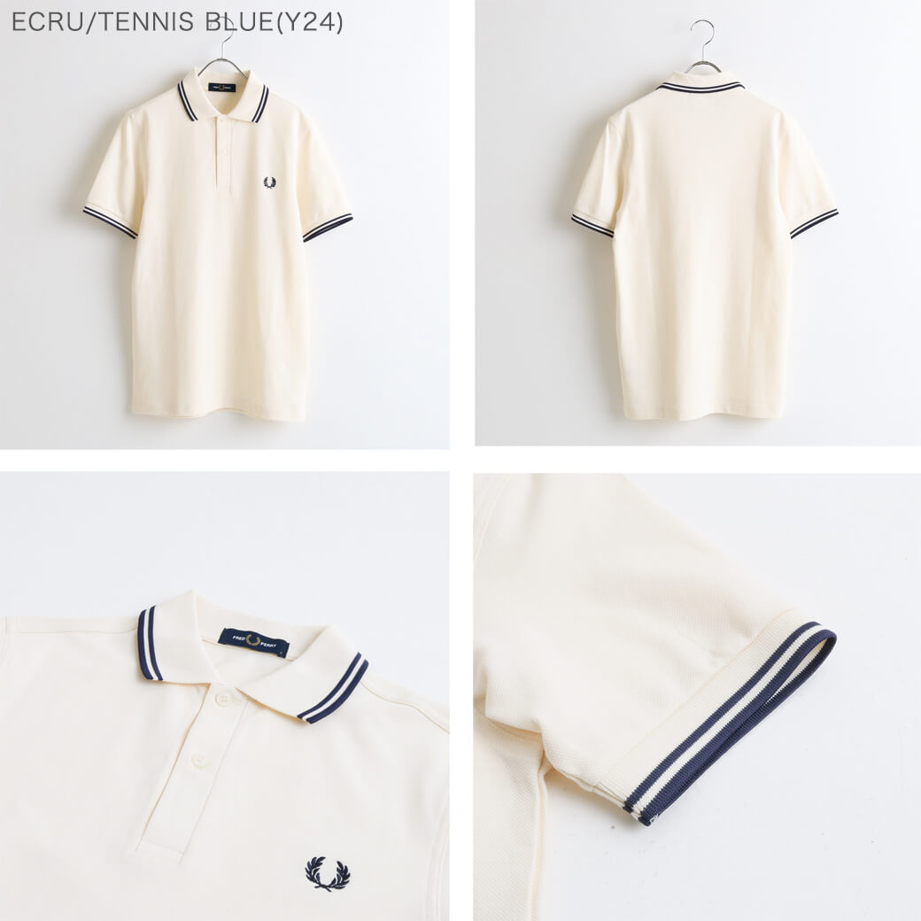 FRED PERRY フレッドペリー ポロシャツ Twin Tipped Shirt M3600