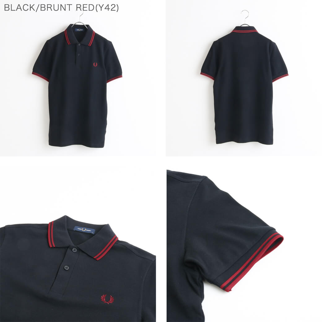 FRED PERRY フレッドペリー ポロシャツ Twin Tipped Shirt M3600