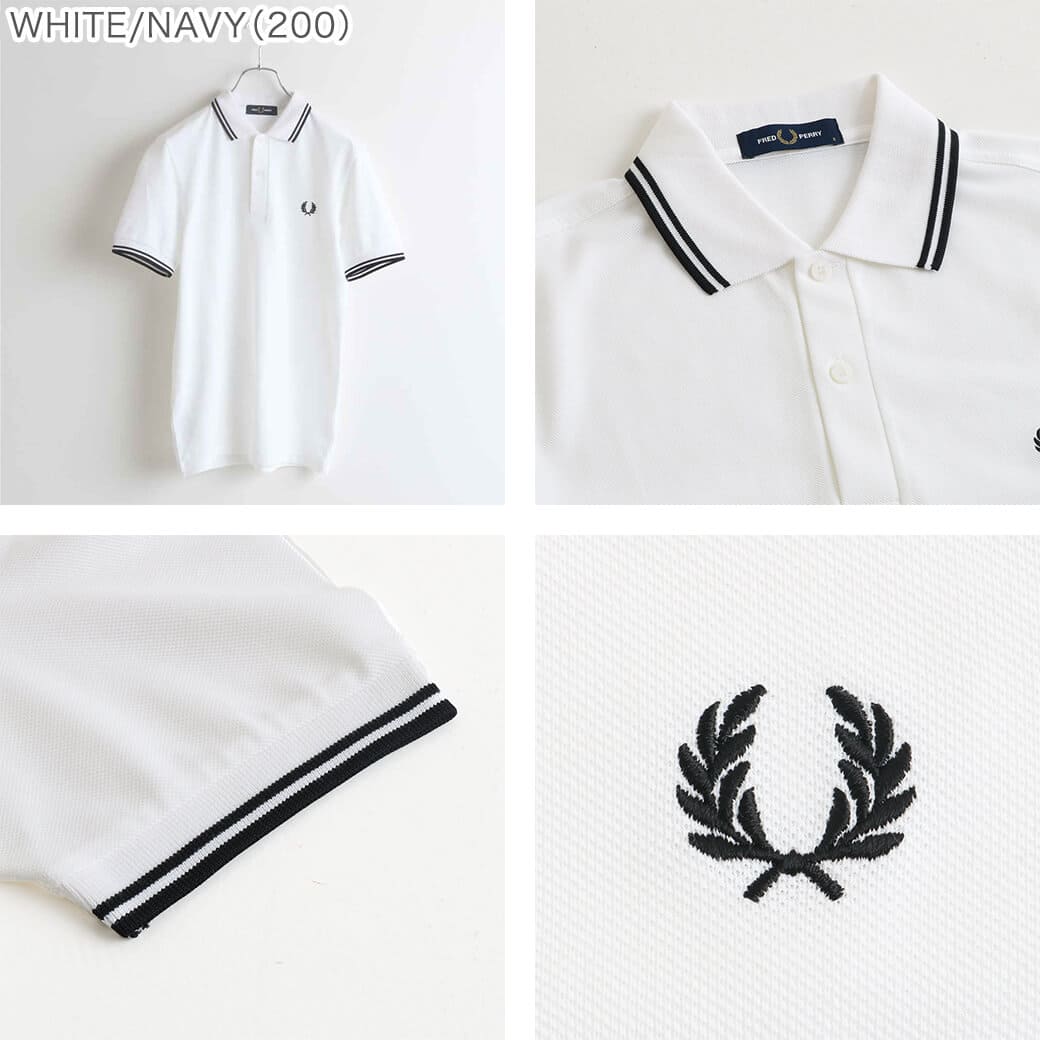 FRED PERRY フレッドペリー ポロシャツ Twin Tipped Shirt M3600