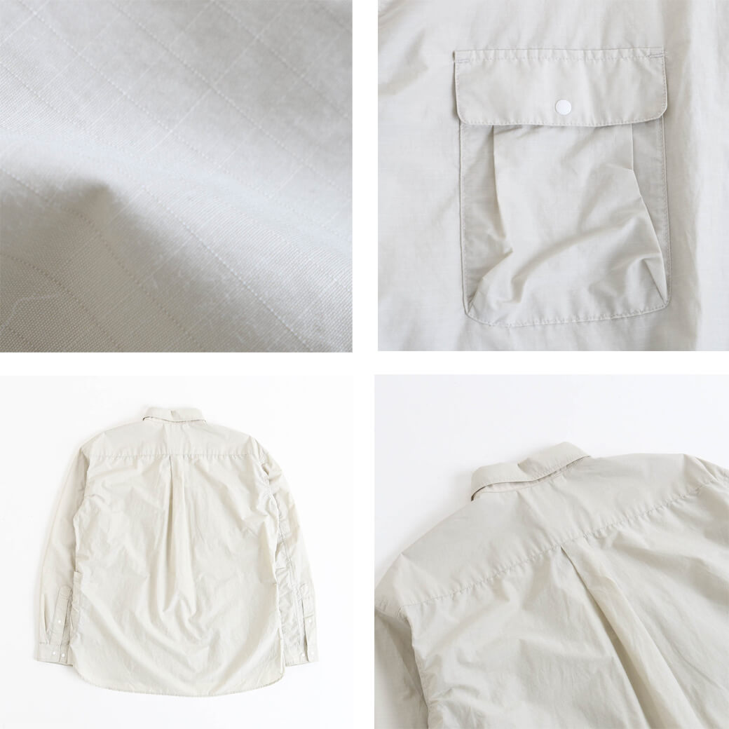 楽天市場】SALE20%OFF NANGA ナンガ C/N RIPSTOP CAMP SHIRT