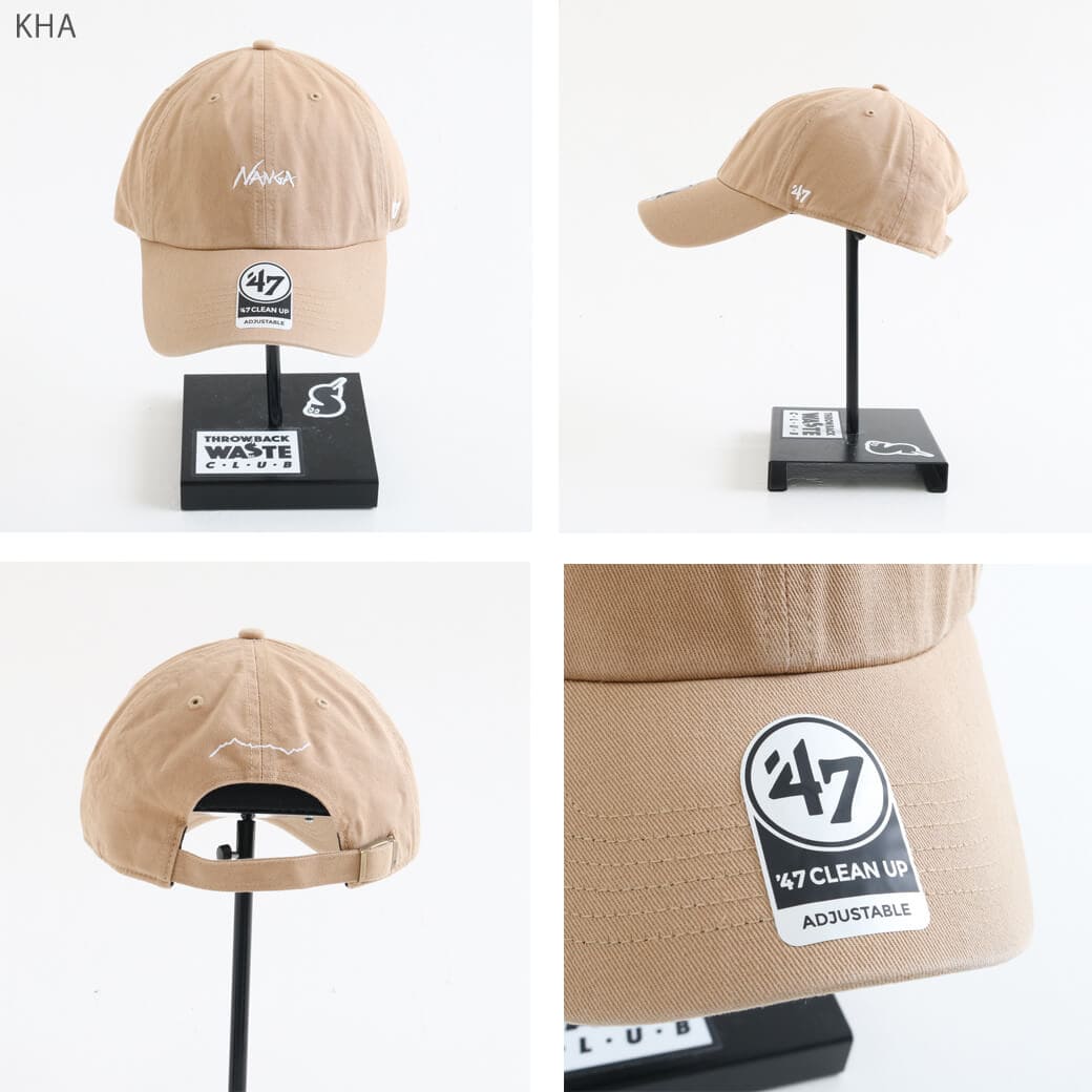 NANGA×47 COTTON CAP KHA NANGA×47 COTTON CAP – TIME AFTER TIME