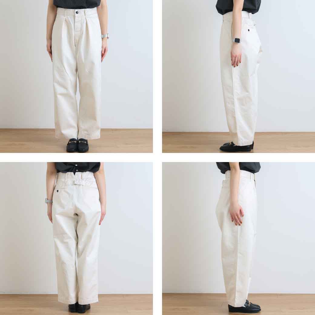 ORDINARY FITS オーディナリーフィッツ タックワイドパンツ TUCK WIDE PANTS OF-P183