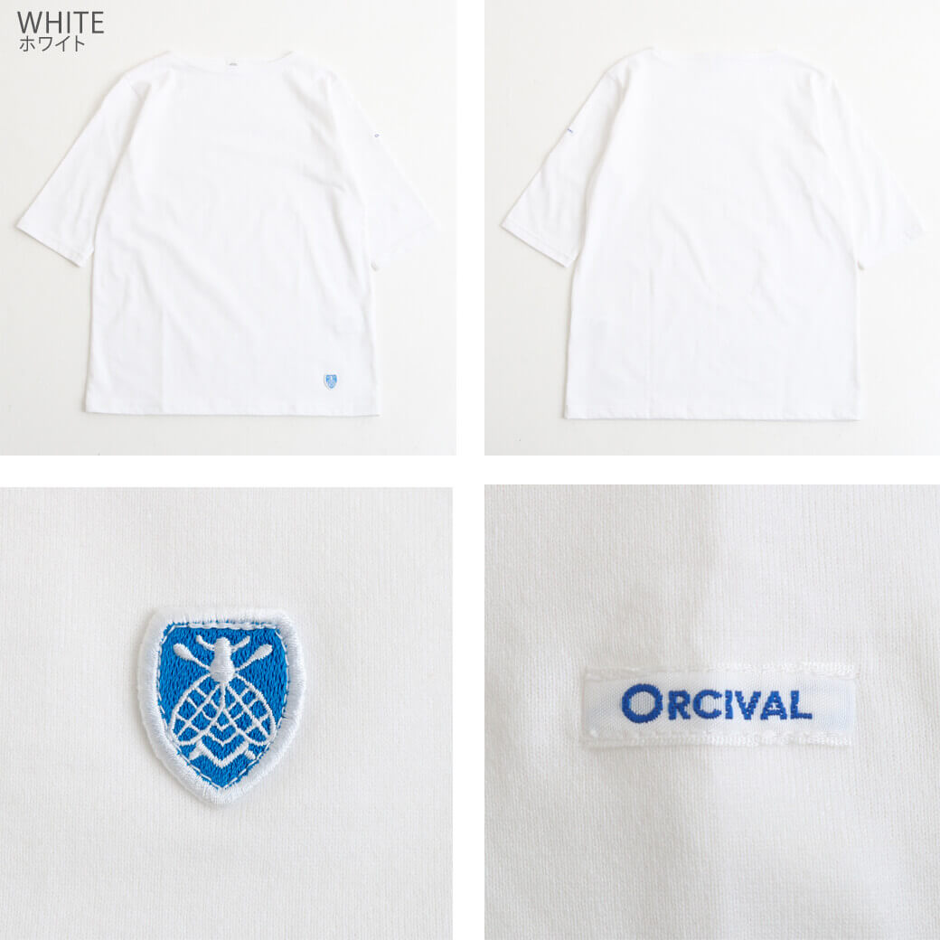 ORCIVAL オーシバル オーチバル 40/2 JERSEY HALF SLEEVE 5分袖