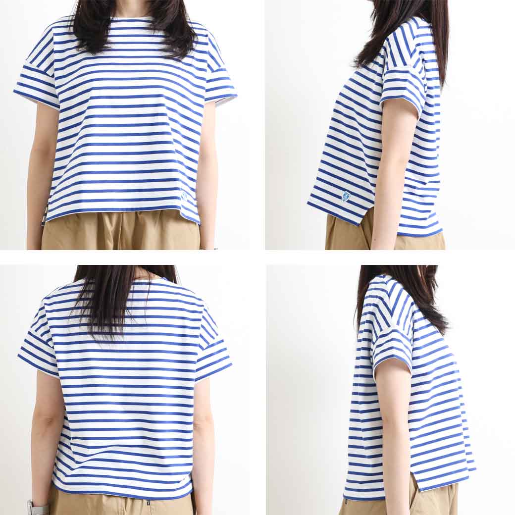 ORCIVAL オーシバル BOAT NECK S/S P.O. ボートネック ショート