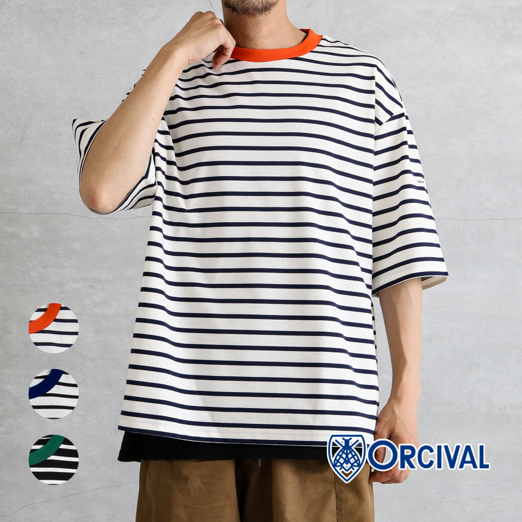 ORCIVALコットンロード クルーネックTシャツ ニコアンド ORCIVAL tシャツ | コットンロード クルーネックTシャツ WOMEN