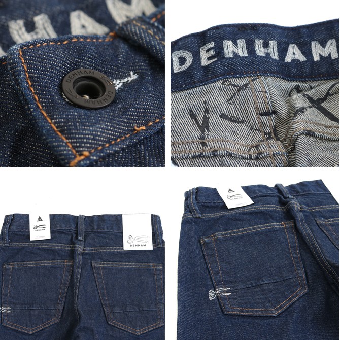 DENHAM デンハム レイザー スリムフィットジーンズ キー
