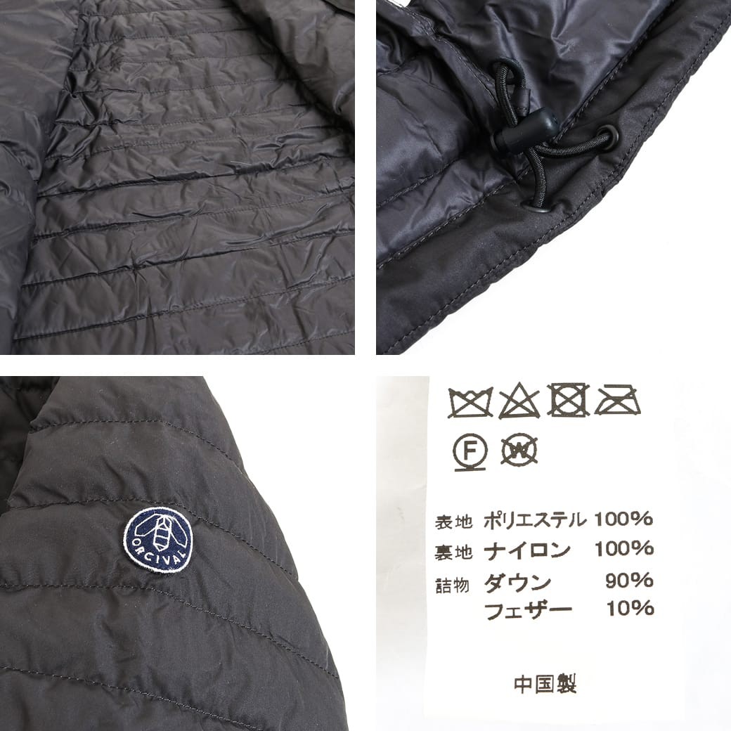 オーシバル ORCIVAL インナーダウンジャケット INNER DOWN JACKET RC