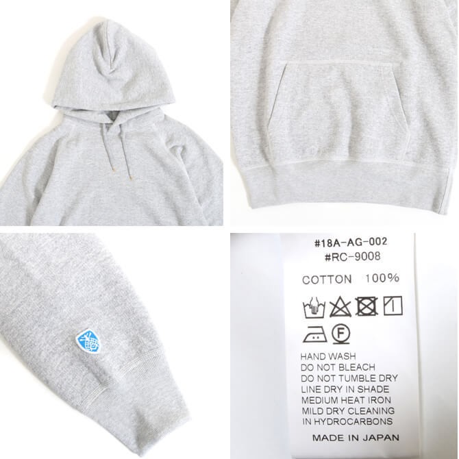 ORCIVAL オーシバル プルオーバースウェットパーカー PULLOVER