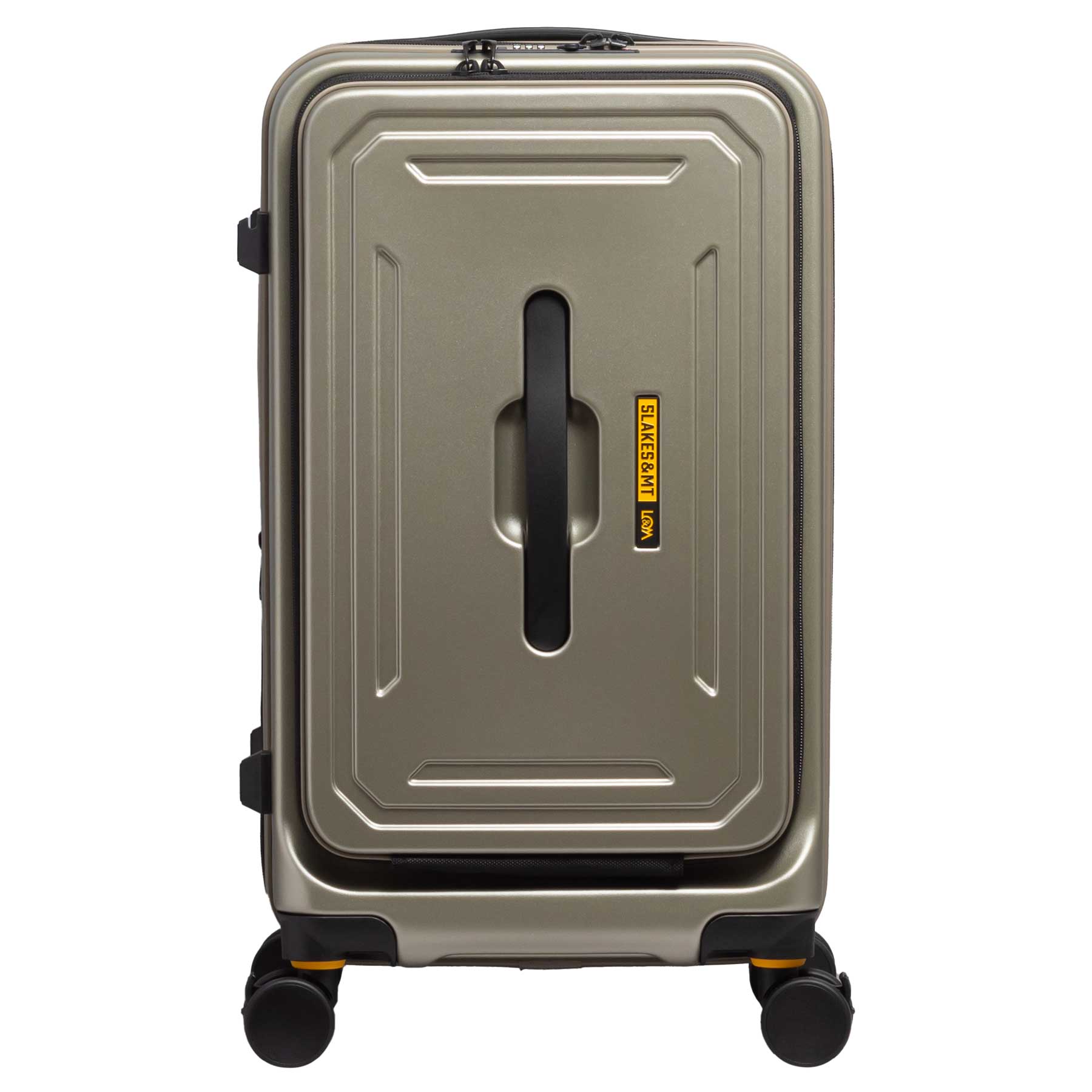 スーツケース Mサイズ 45~54L 5LAKES＆MT ファイブレイクス 2~4泊 容量拡張 フロントオープン ストッパー フック付き ダイヤル式 キャリーケース 310-4001