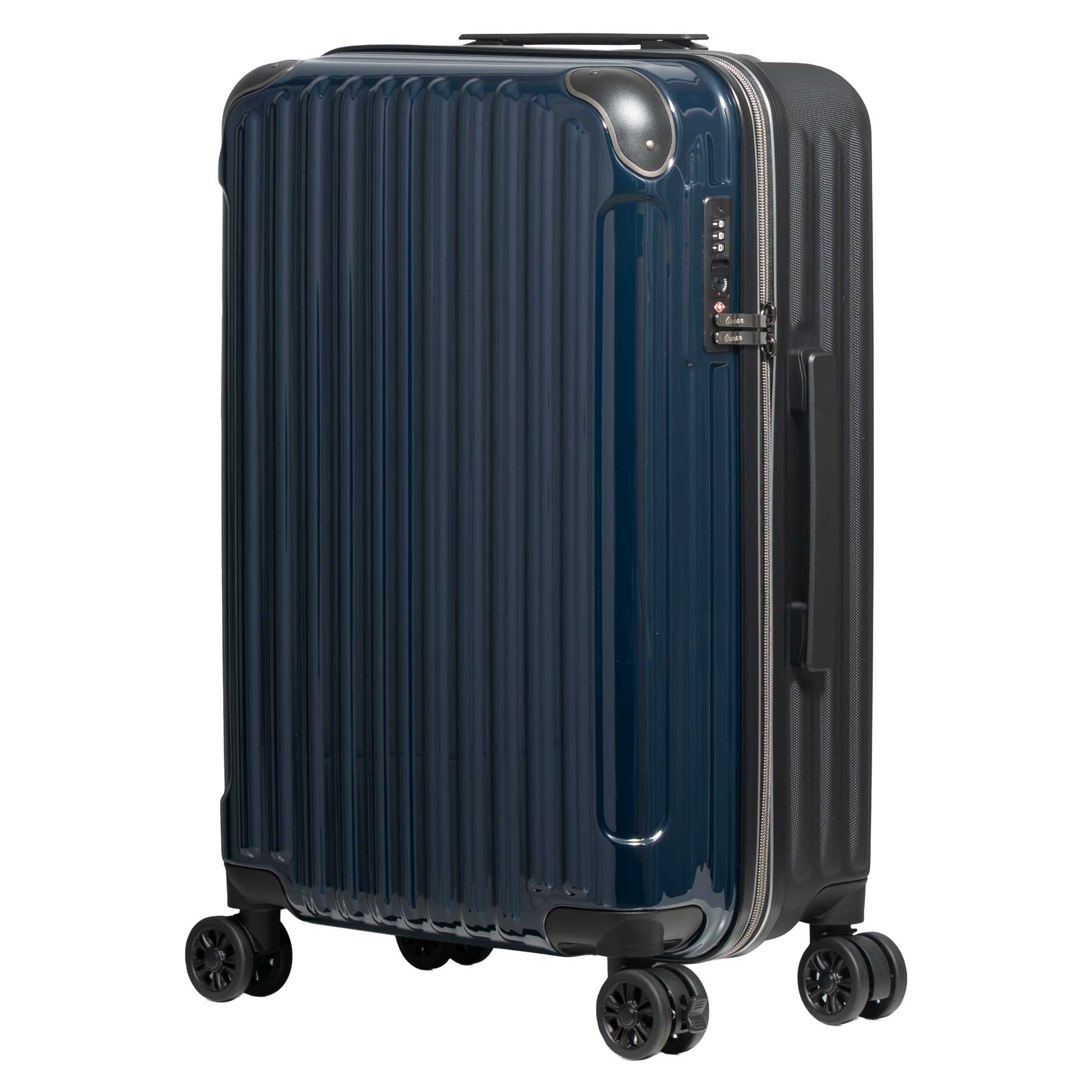 スーツケース Mサイズ 55L Oscar オスカー 3~5泊 ストッパー ダイヤル