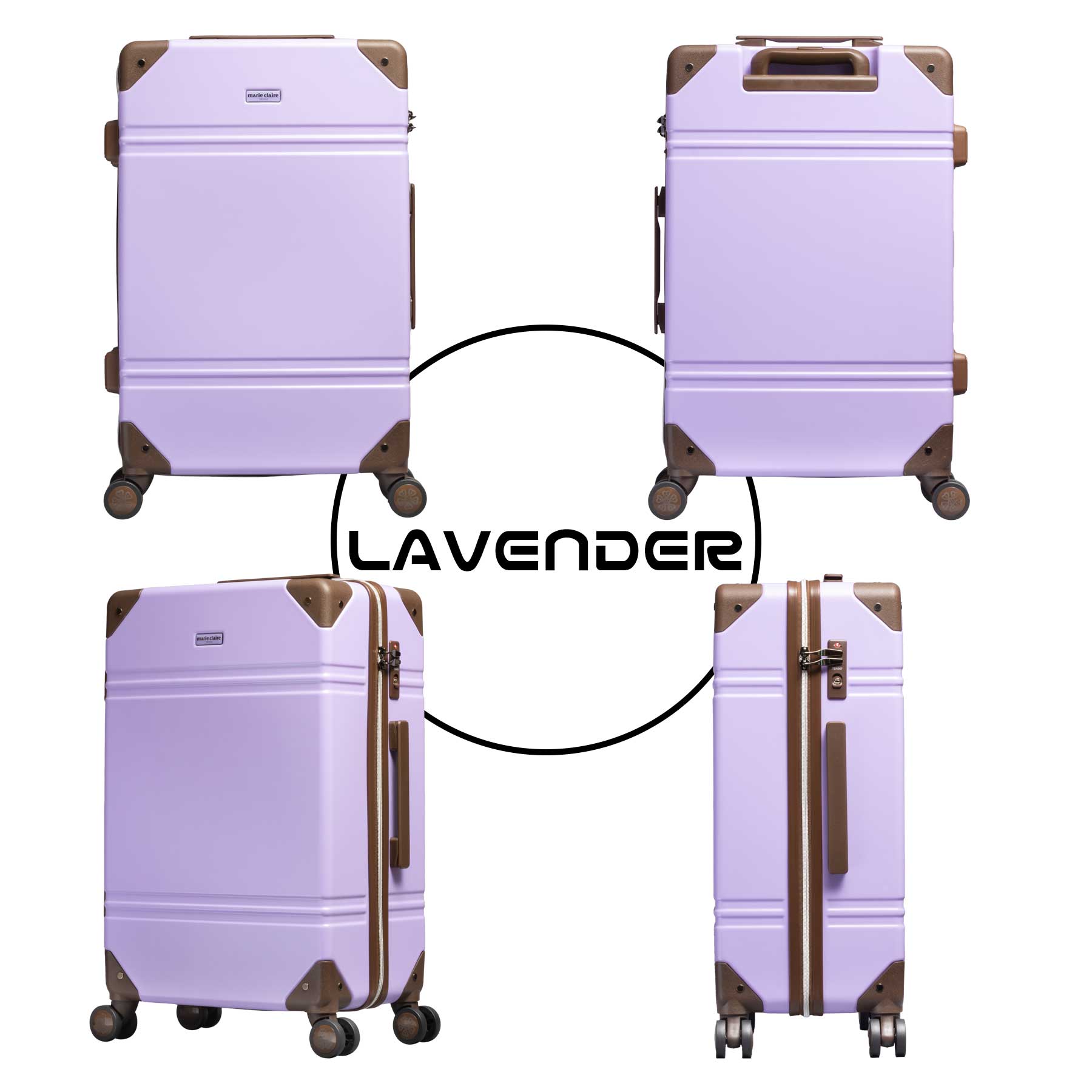 スーツケース Mサイズ 53L marie claire マリ・クレール 3〜4泊 キャリーケース 740-1501