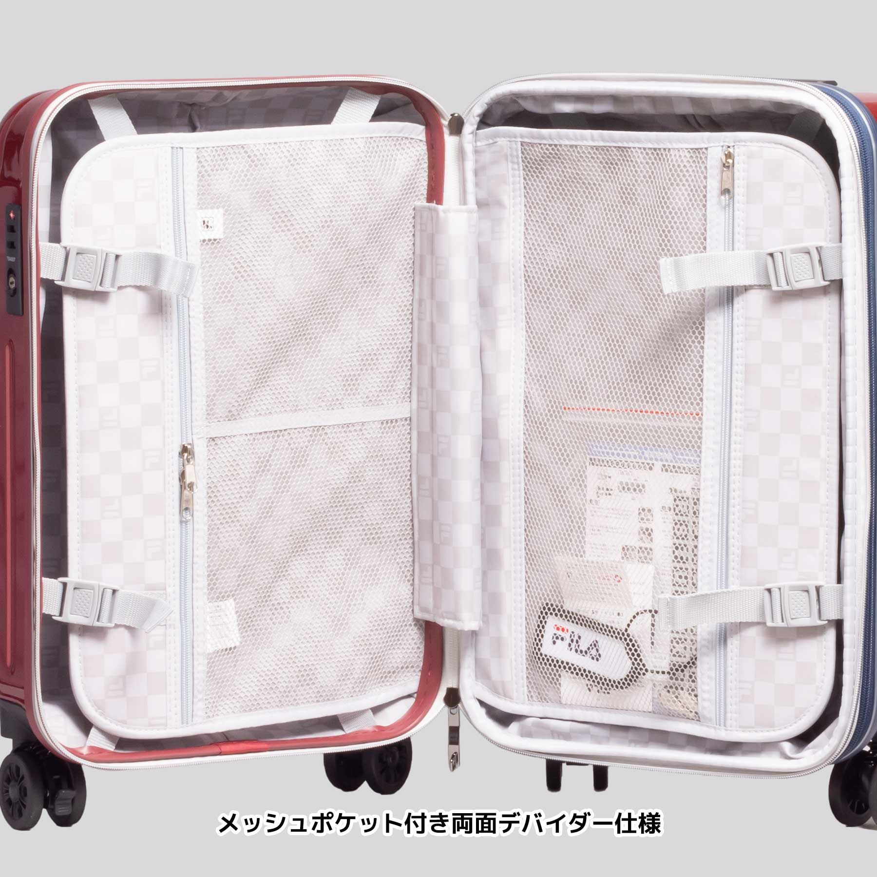 FILA スーツケース Sサイズ 35~40L フィラ 機内持ち込み 1~3泊 FILA スーツケース Sサイズ 35~40L フィラ 機内持ち込み 1~3泊