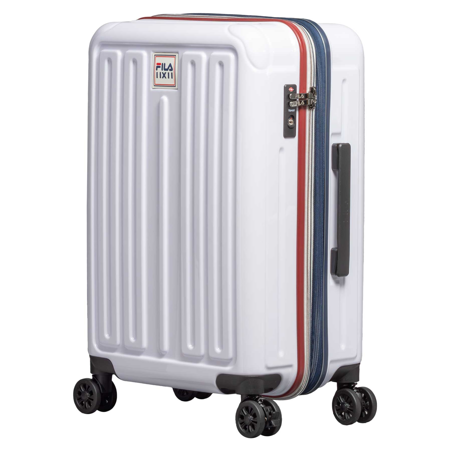 スーツケース Mサイズ 50~57L FILA フィラ 3~5泊 拡張 ストッパー 