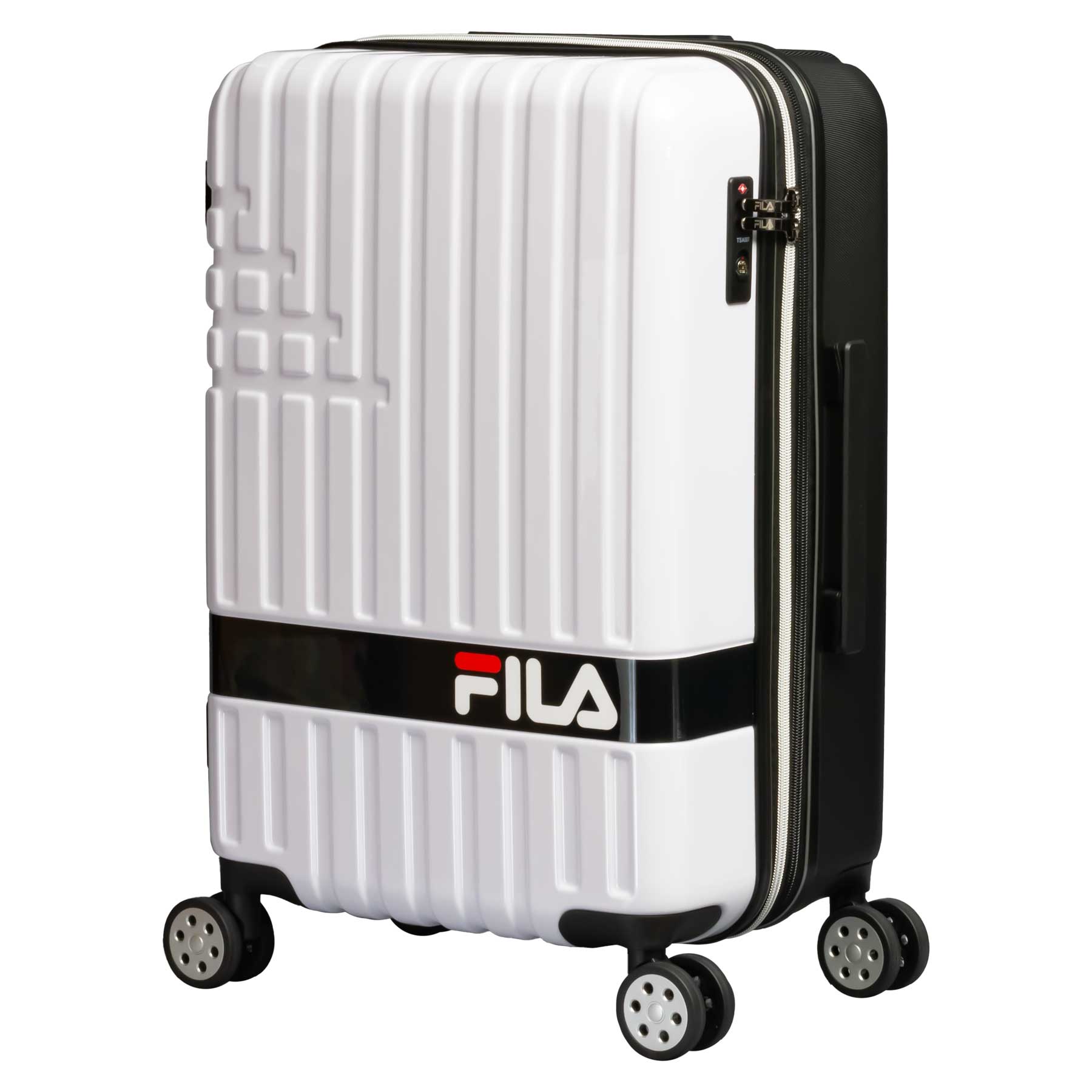 スーツケース Mサイズ 51〜57L FILA フィラ 3〜5泊 拡張機能 キャリー 