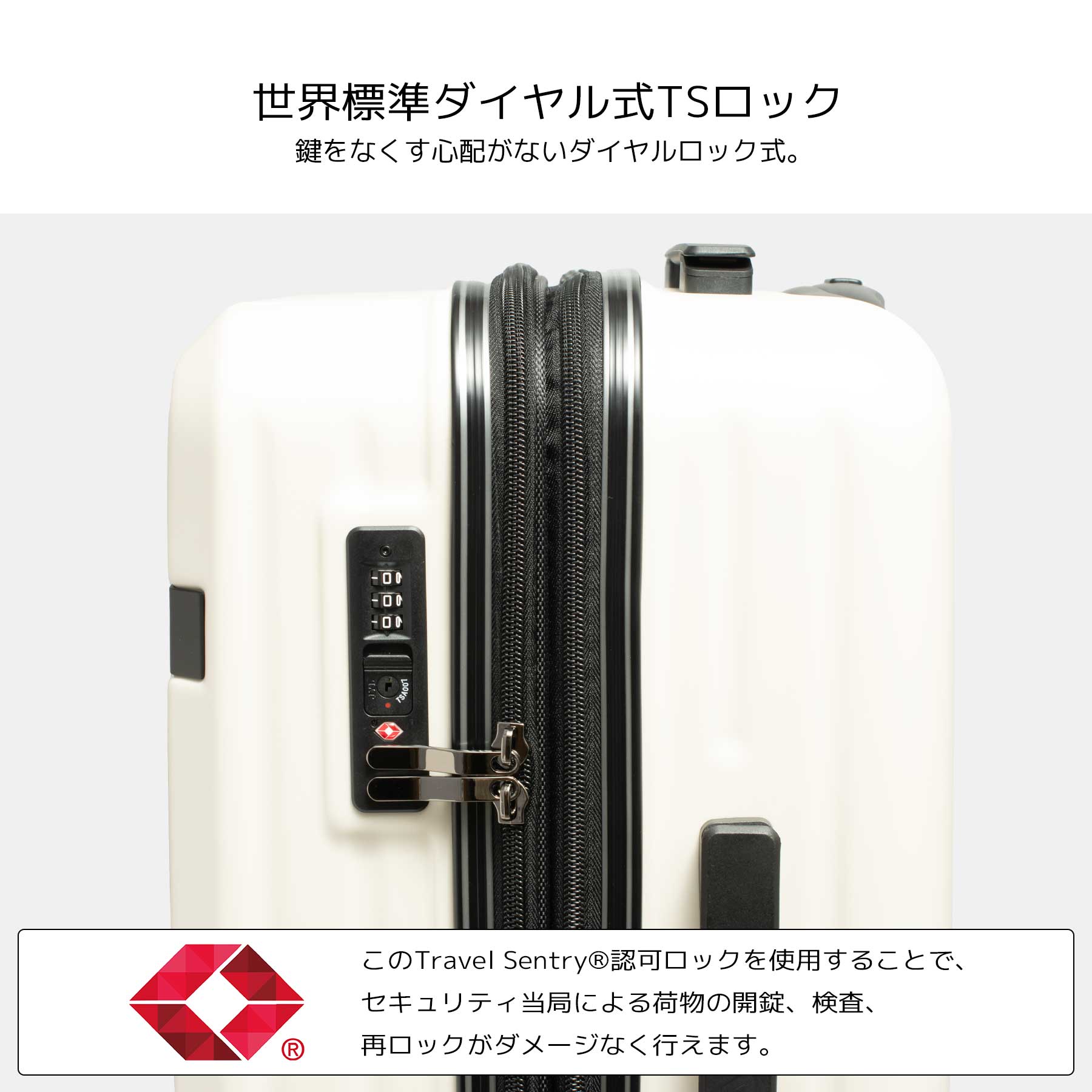 匿名 1回使用 FILA 拡張 キャリーケース 濃グレー 4輪 47(52)L