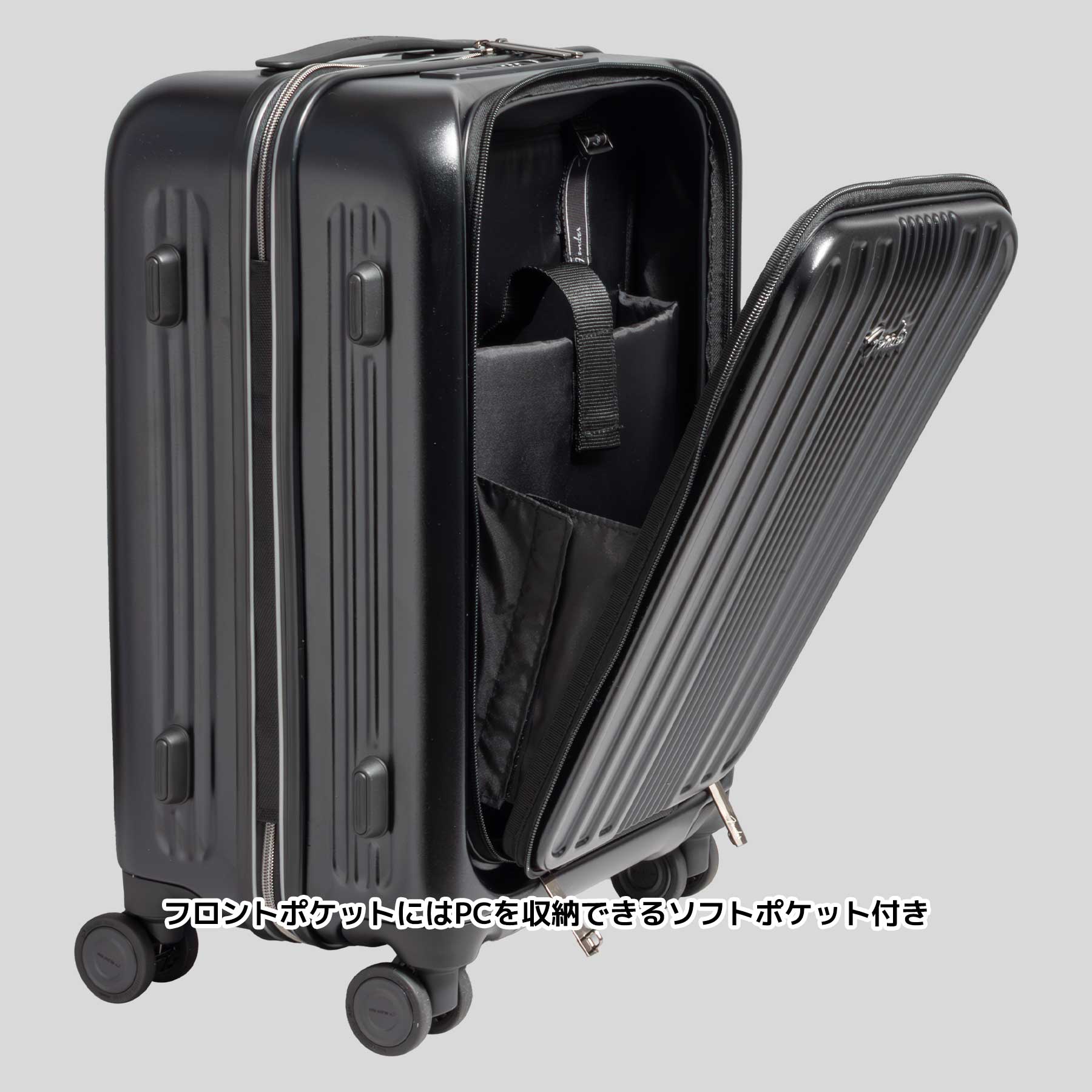スーツケース Sサイズ 38L Fender フェンダー 機内持ち込み 1〜3泊 