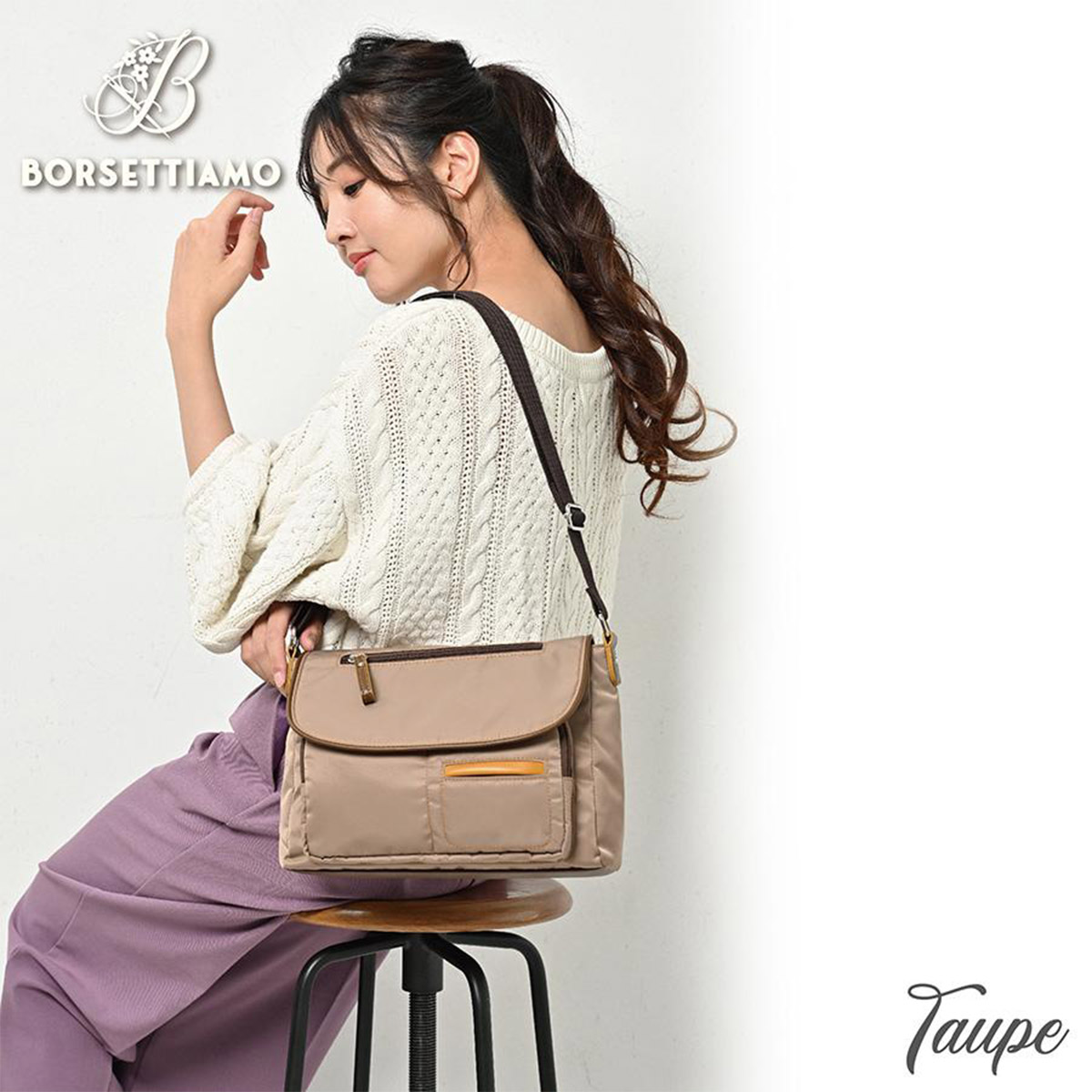 ショルダーバッグ レディース 軽量 旅行 軽い 通勤 通学 かぶせ きれい