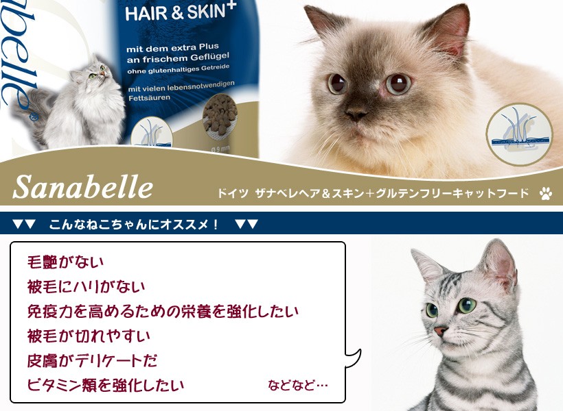 bosch(ボッシュ)ザナベレヘア＆スキンキャットフード