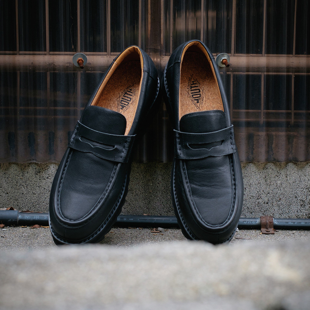 MOUTH マウス SHOES ORTEGA MFW25224-BLACK : ボストンクラブ ヤフー店