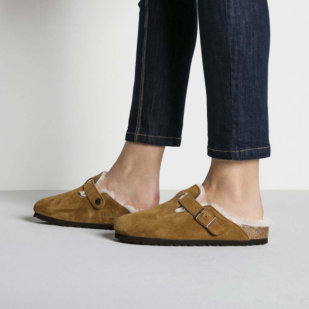 BIRKENSTOCK ビルケンシュトック ボストン シアリング スエード