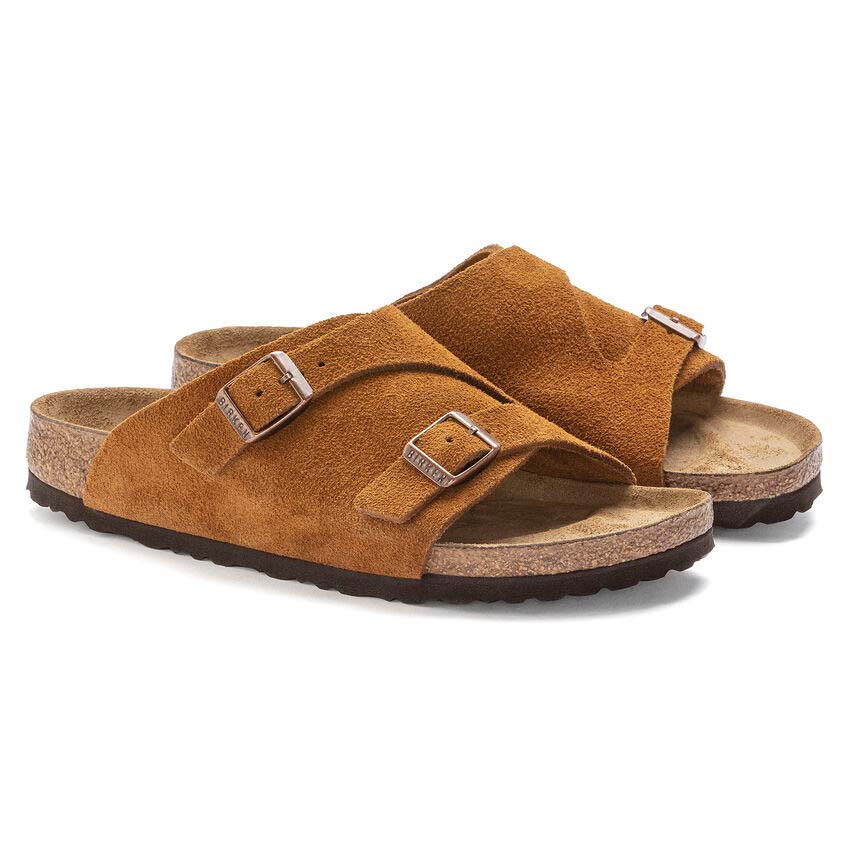 ビルケンシュトック チューリッヒ スエードレザー BIRKENSTOCK ZURICH Suede Leather ミンク メンズ サンダル  レギュラー幅 1023842