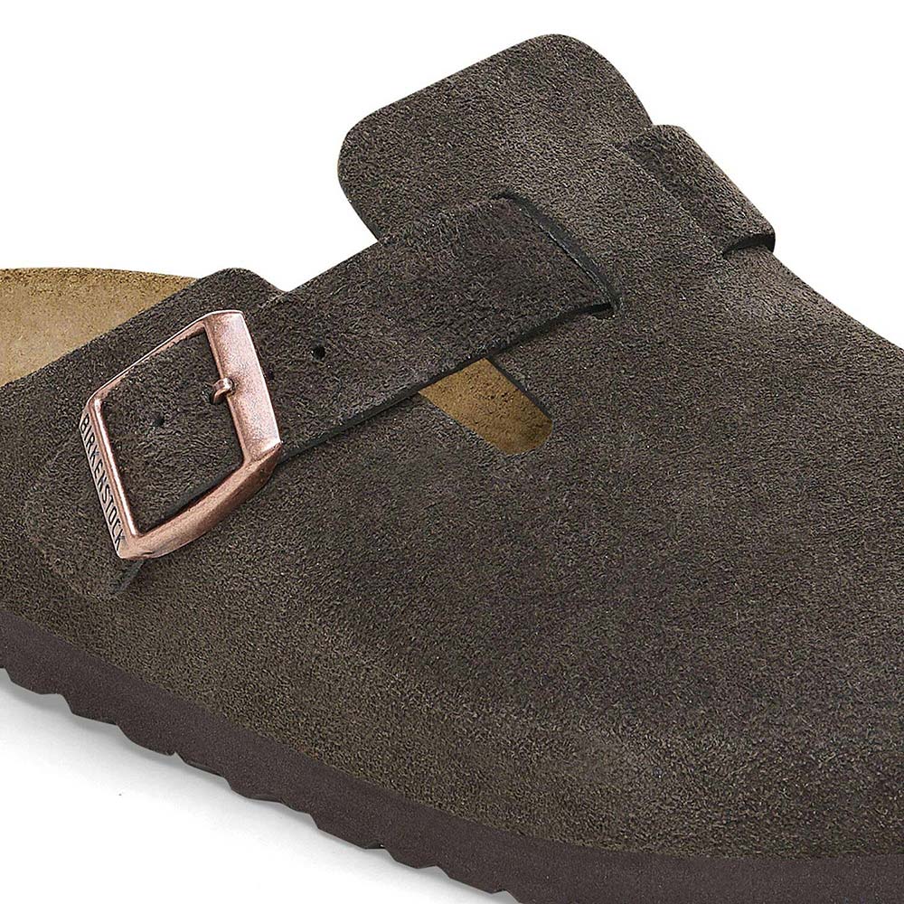 【ビルケンシュトック】ボストン　スエード　モカ　39ナロー幅 ビルケンシュトック BIRKENSTOCK Boston ボストン モカ ナロー幅