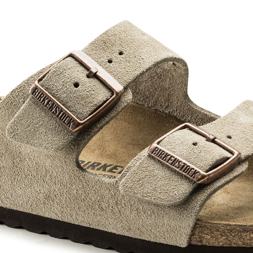 Arizona BIRKENSTOCK ビルケンシュトック サンダル トープ 男 BIRKENSTOCK ビルケンシュトック アリゾナ スエードレザートープ