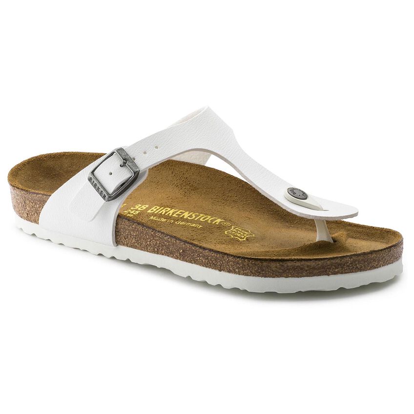 ビルケンシュトック ギゼ ビルコフロー ホワイト BIRKENSTOCK Gizeh Birko-Flor White メンズ レディース サンダル レギュラー幅 745531｜bostonclub｜03