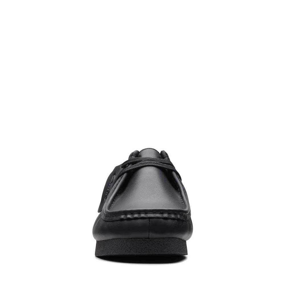 クラークス WallabeeEVO WP / （ブラックレザー）UK8 クラークス ワラビーエヴォウォータープルーフ Clarks